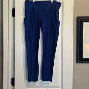 Royal Blue Lululemon Athletic Leggings.